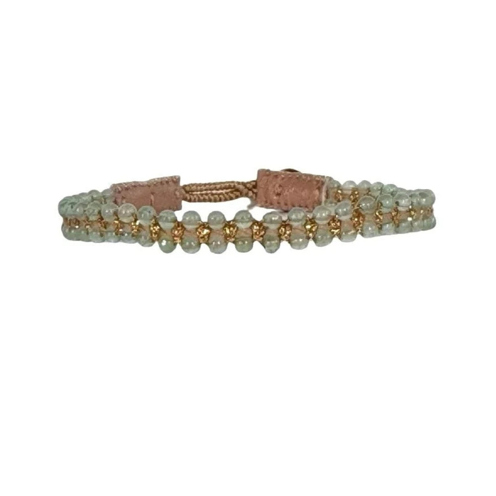 Ibu Jewels armbånd – Cap Pure AA16 (Grøn)