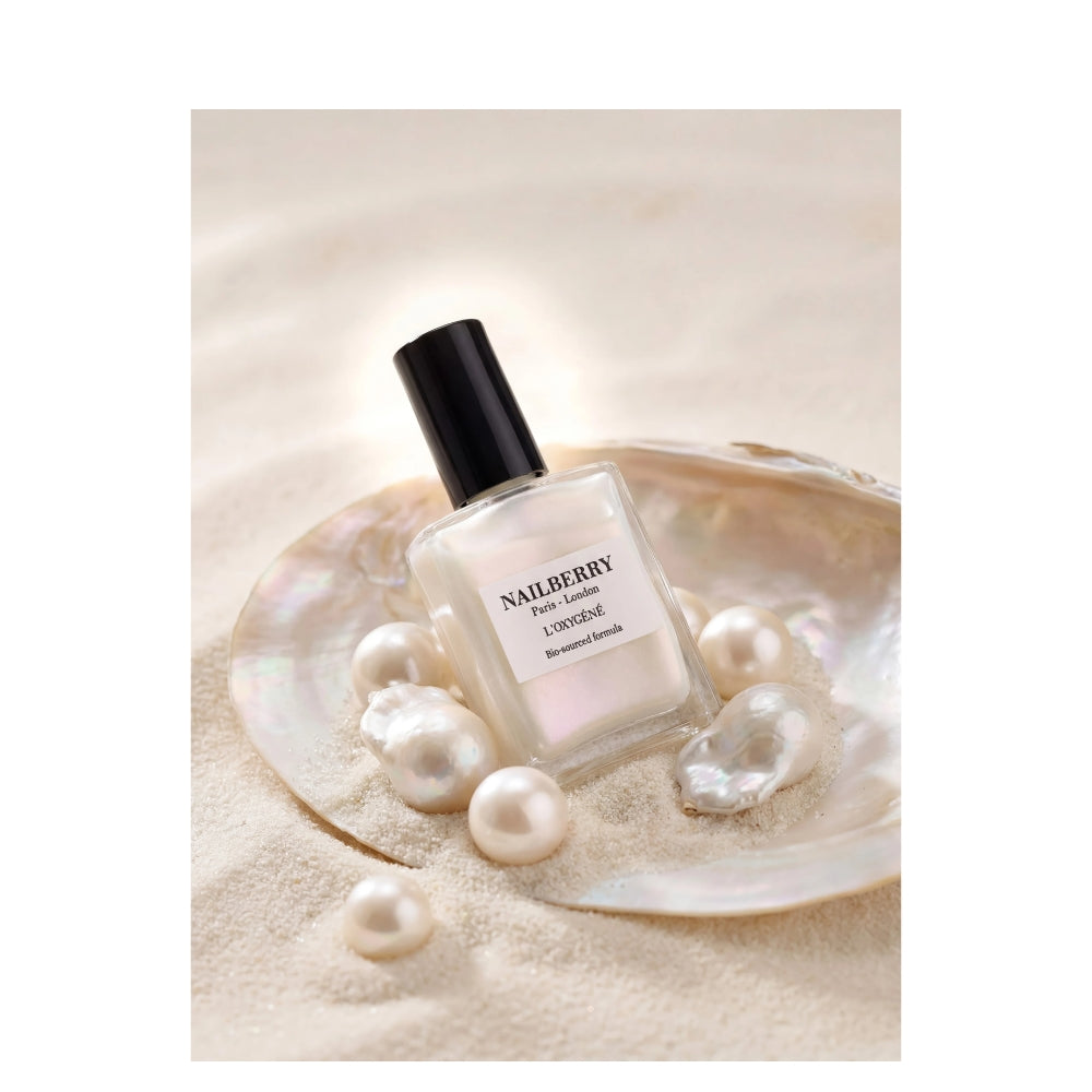 Nailberry Neglelak – Inner Glow Iridescent white – NOX265B