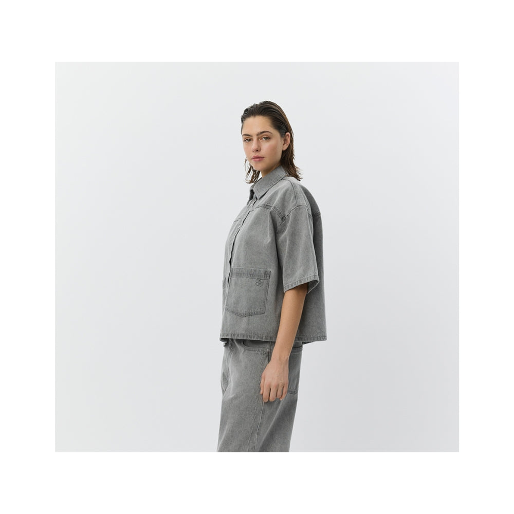 Sofie Schnoor denim skjorte - MelissaSW – S261266 – Stone Grey