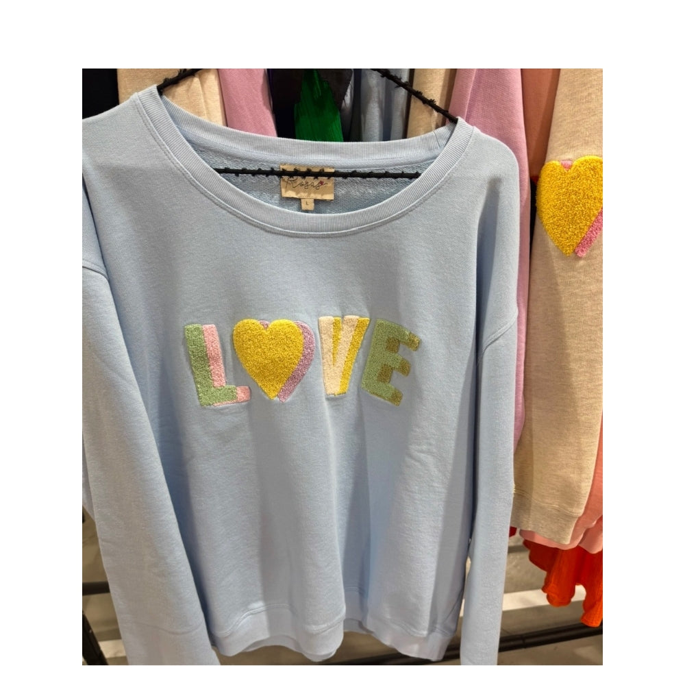 Lulus Love sweatshirt - Is-LOVE multi HEAVEN sweat shirt