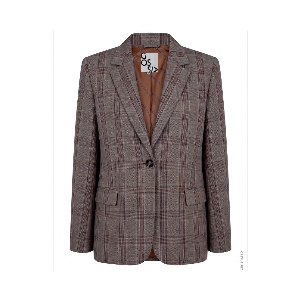 Gossia blazer – BeatriceGO (Brun ternet)