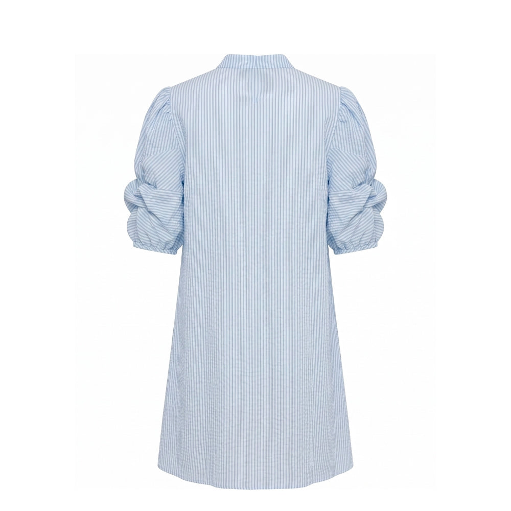 Gossia kjole - MiljaGO Dress – G3363 - Blue Stripes