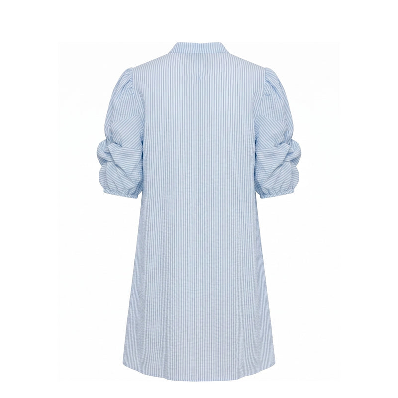 Gossia kjole - MiljaGO Dress – G3363 - Blue Stripes