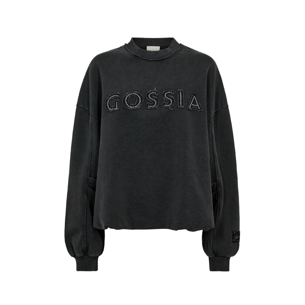 Gossia sweatshirt –LyzetteGO (Sortgrå)
