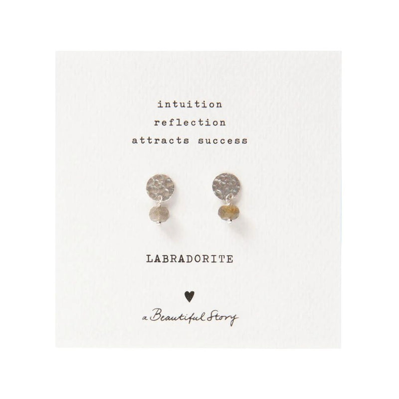 A Beautiful Story øreringe – Mini Coin Lapis (Guld)