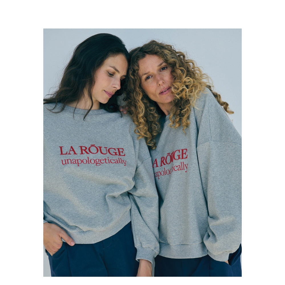 La Rouge sweatshirt - Henriette Sweatshirt – LR1781 – Grey Melange 
