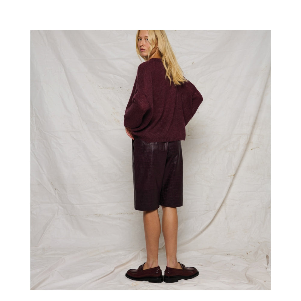 La Rouge strik - Asta Knit - LR1658 - Wine