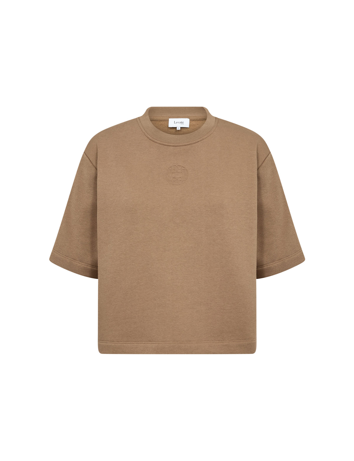 Leveté Room sweatshirt – LR-Nuka 28 (Mørk sand)