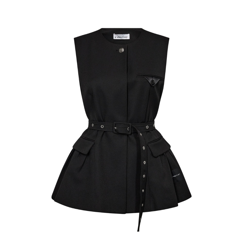 Hauté L' Amitié vest - HL10910 (Sort)