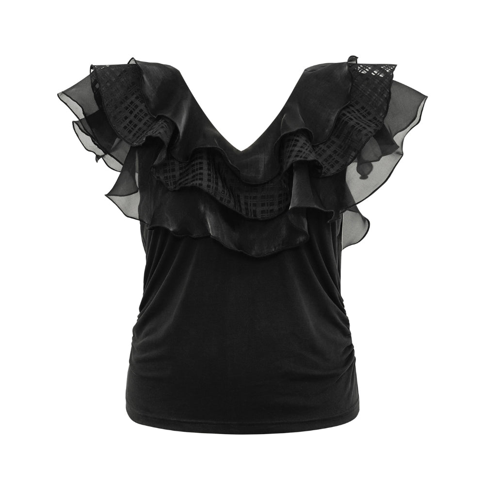 Gossia top - SewelGO (Sort)