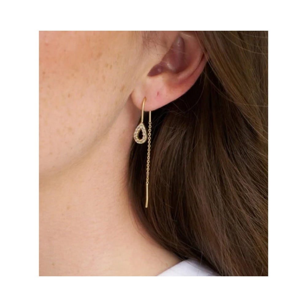 Pure by Nat øreringe – Maya 45855 (Guld)