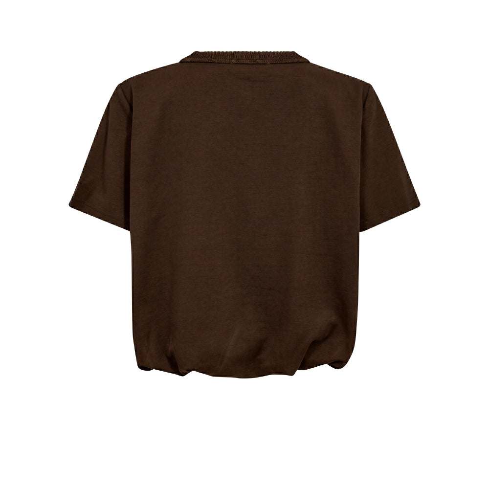Gossia t-shirt - KarolineGO Tee – G3055 – Chocolate
