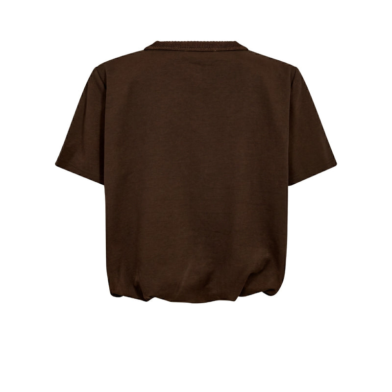 Gossia t-shirt - KarolineGO Tee – G3055 – Chocolate
