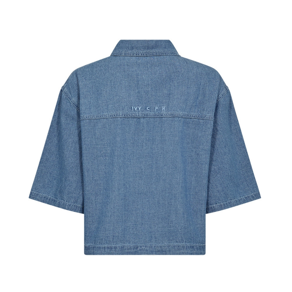 Ivy Copenhagen skjorte – IVY-Uta (Denim blå)