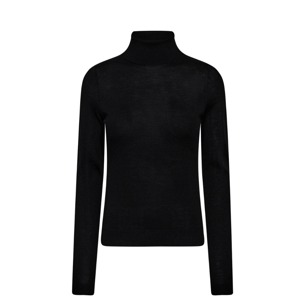 Ivy Copenhagen rullekrave - IVY-Essex LS Rollneck Knit - I235454 - Black