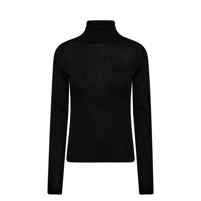 Ivy Copenhagen rullekrave - IVY-Essex LS Rollneck Knit - I235454 - Black