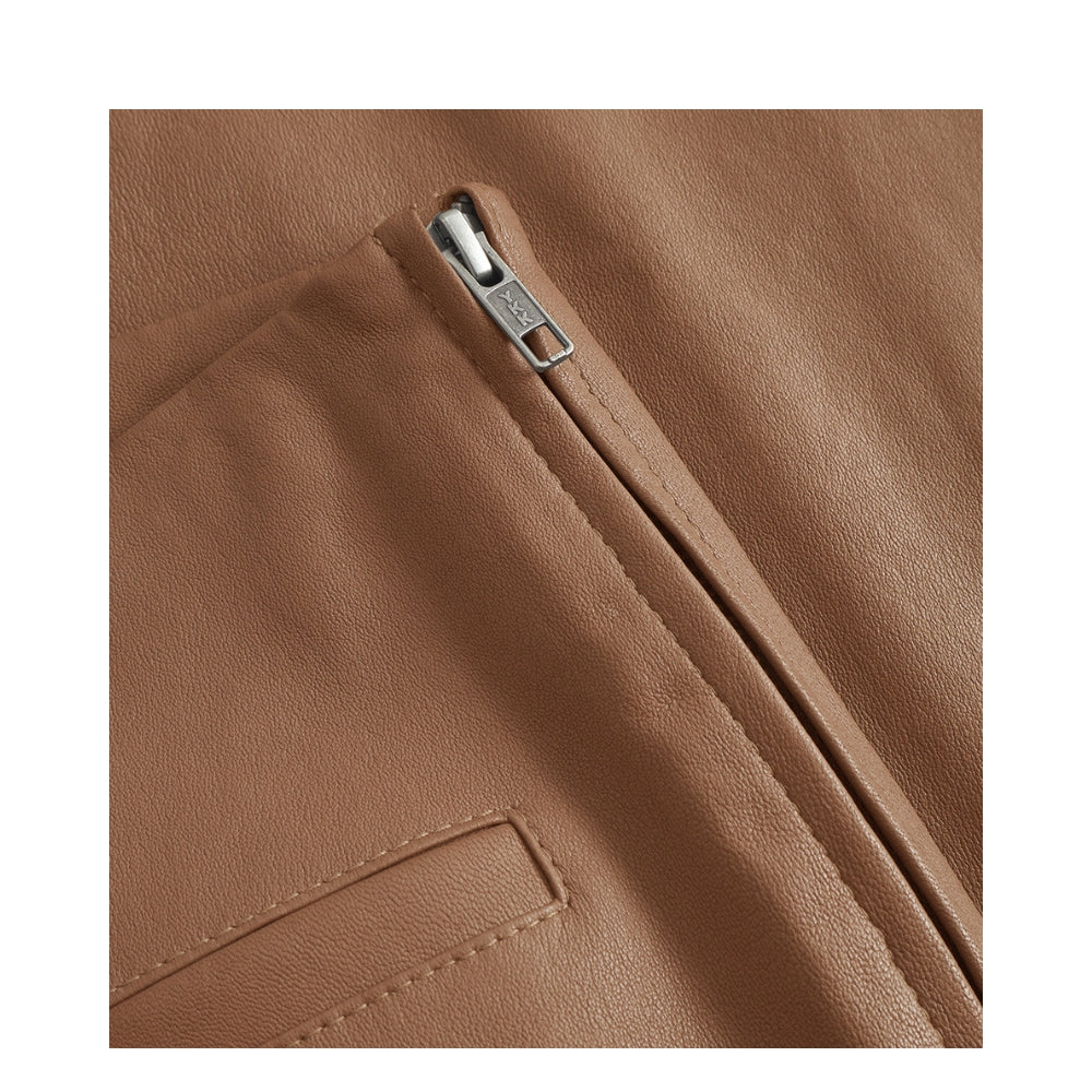 Depeche skindbukser - AvaDEP RW Flare 7/8 pants – 50896 – Nougat (199)