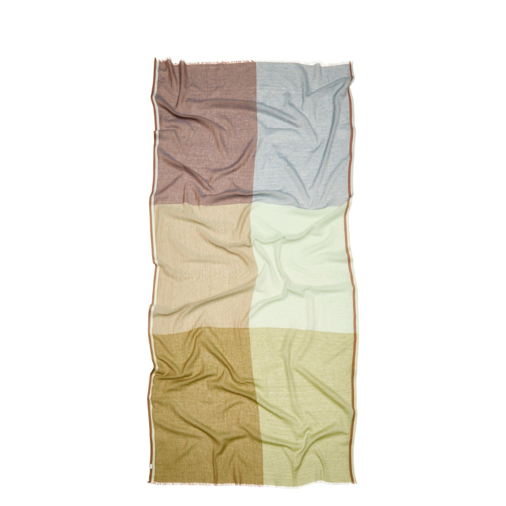 Beck Sondergaard tørklæde - Kikko Cowea Scarf – 0000612002 – 1319 Khaki Green 