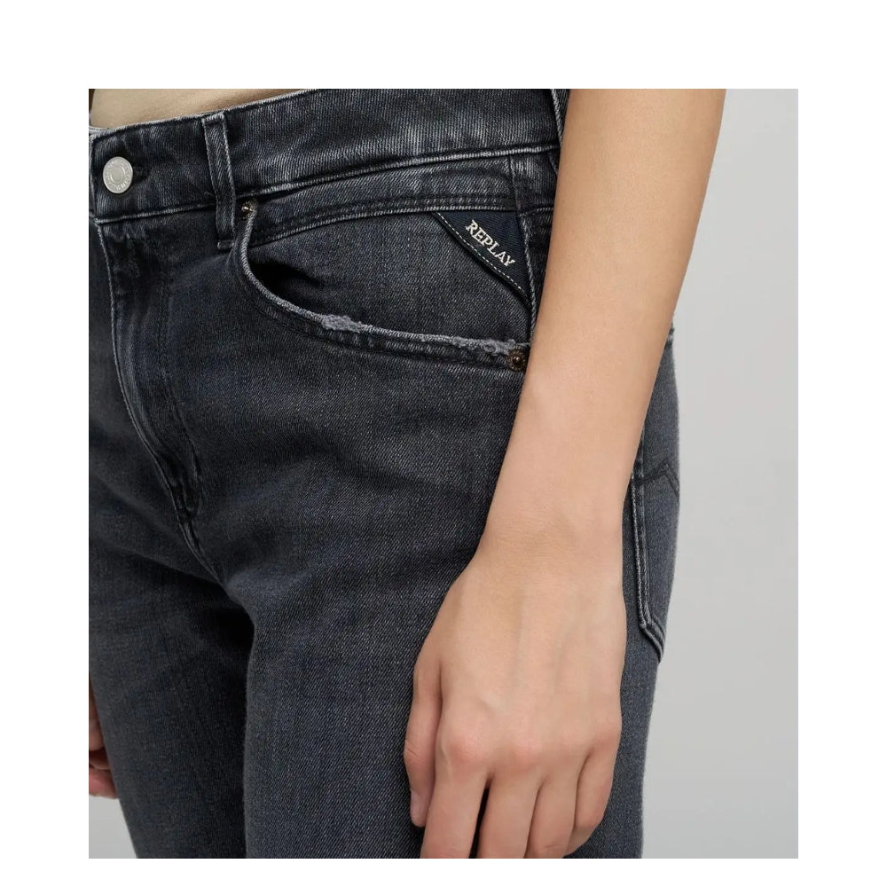 Replay jeans - Marty Boy-fit jeans – WA416 .000.613 995 – Black (099)