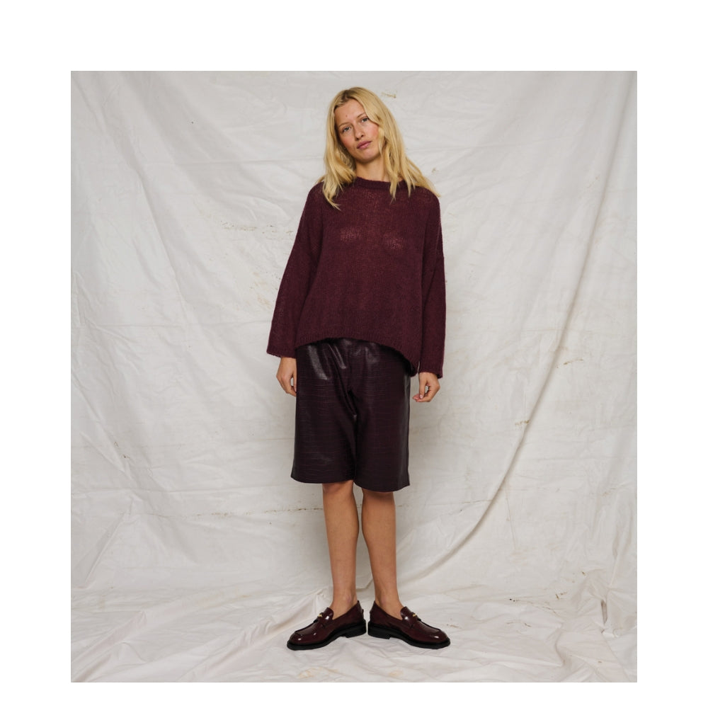 La Rouge strik - Asta Knit - LR1658 - Wine