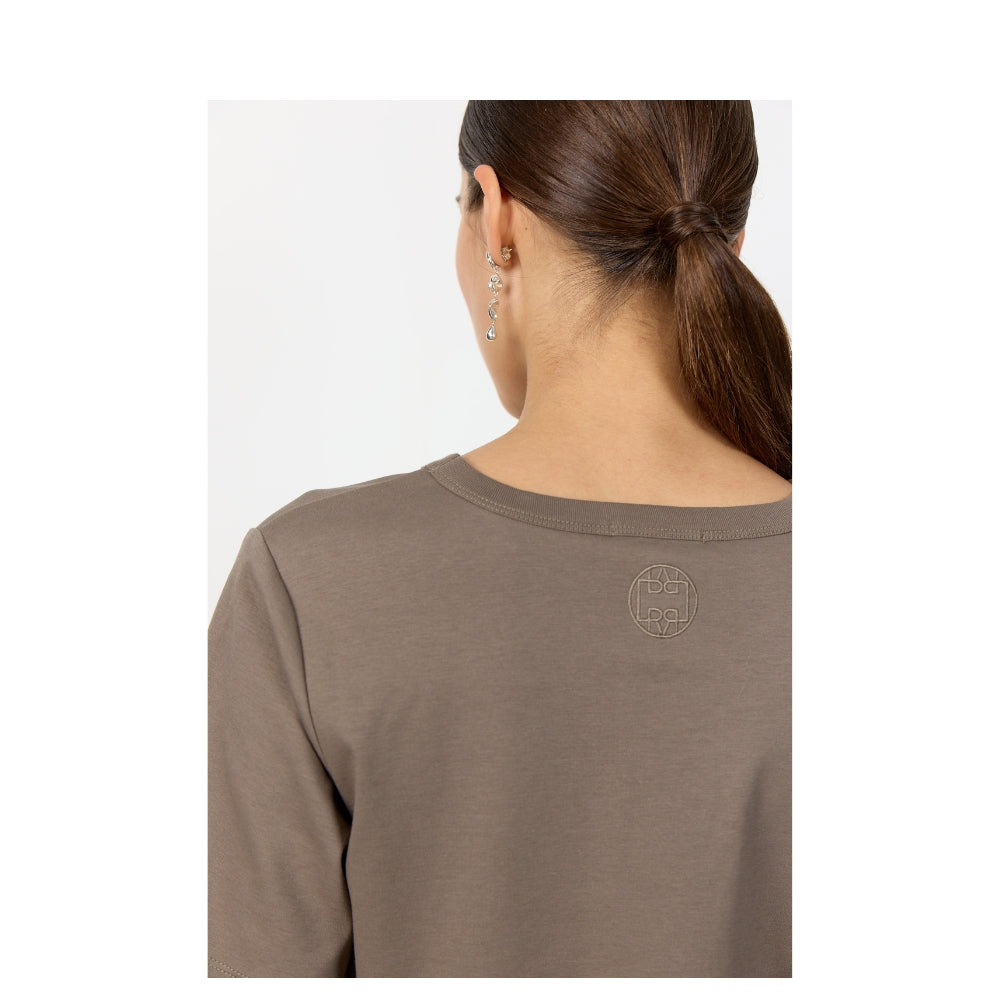 Levete Room t-shirt -  LR-Paloma 1 – 101346 – 8845 Falcon