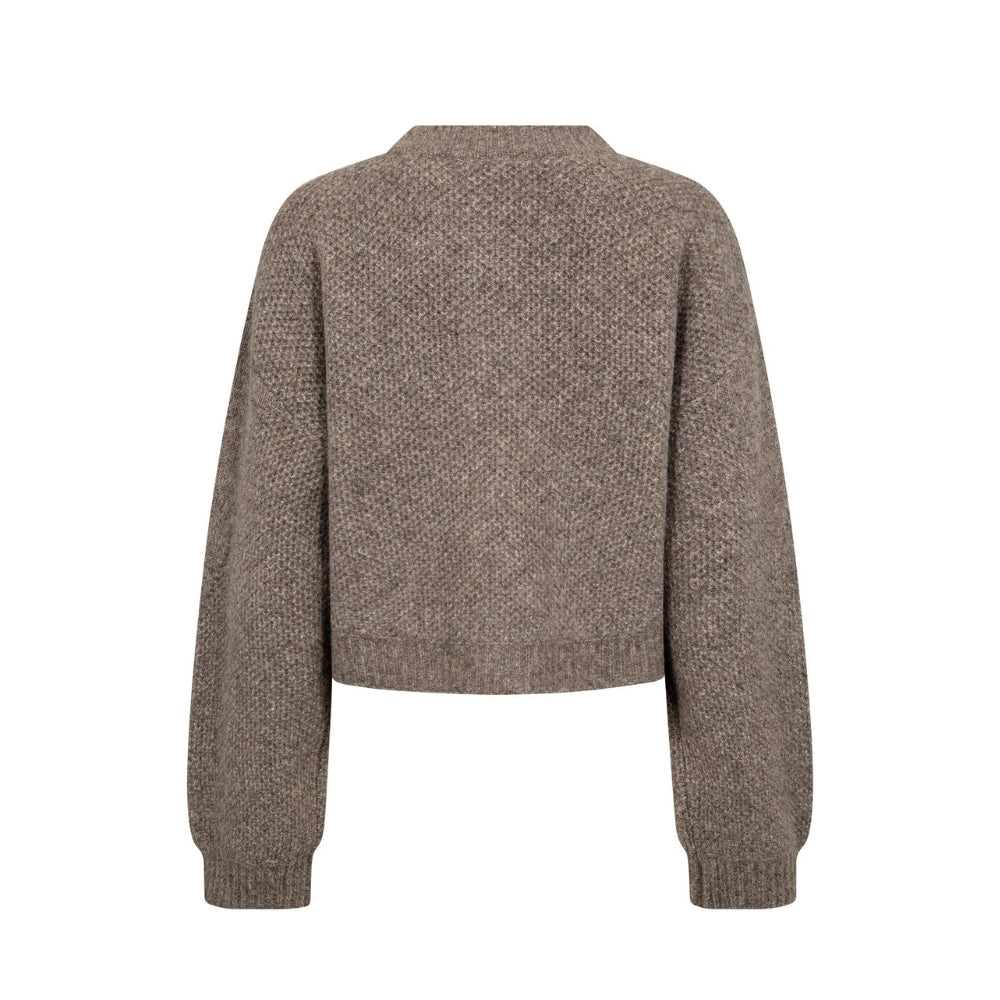 Gossia cardigan - CarnaeGO (Brun Melange)