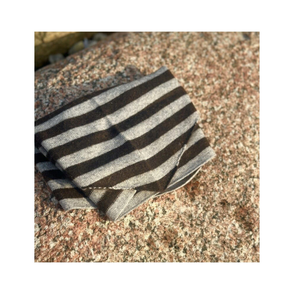Lulu's Love tørklæde - Cashmere  (Grå/Brun)