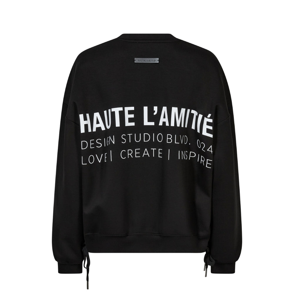 Hauté L’ Amitié sweatshirt – HL10714 (Sort)