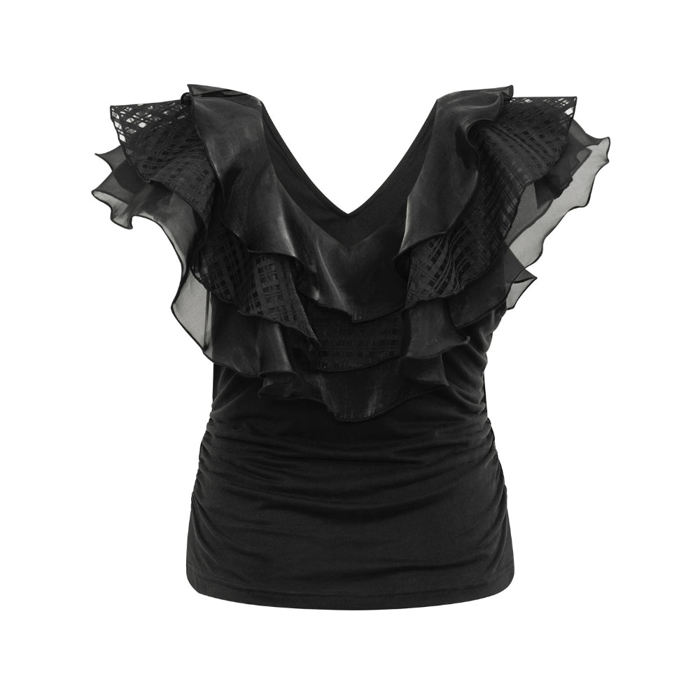 Gossia top - SewelGO (Sort)