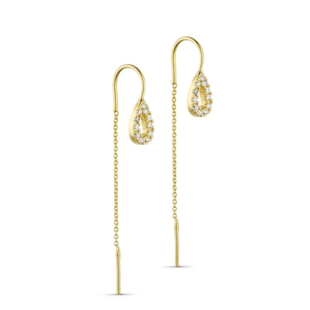 Pure by Nat øreringe – Maya 45855 (Guld)