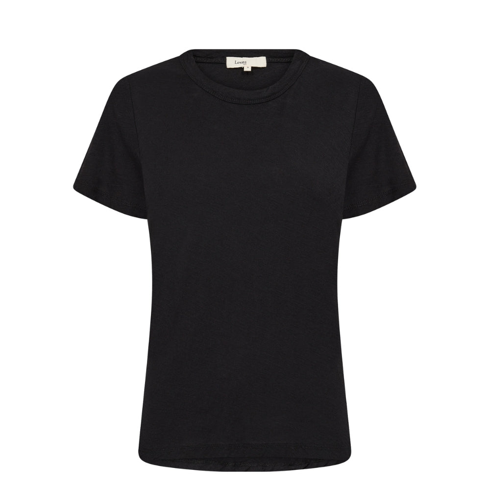 Levete room t-shirt basic LR-Any 1 – 900007 - L999 Black