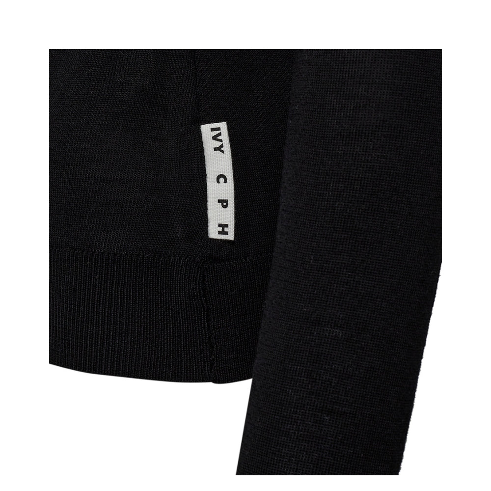 Ivy Copenhagen rullekrave - IVY-Essex LS Rollneck Knit - I235454 - Black