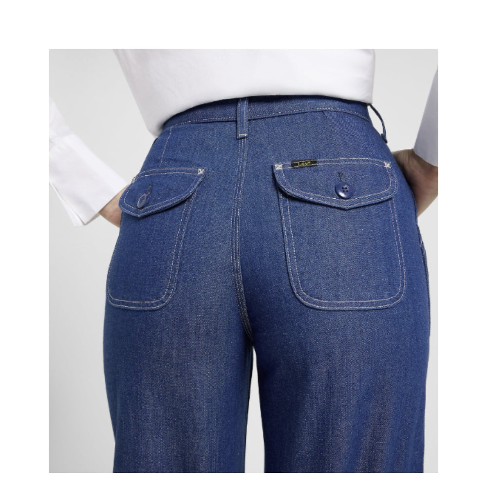 Lee jeans - Lee Flap Pocket Stella Bask in - 112371085 - Blue