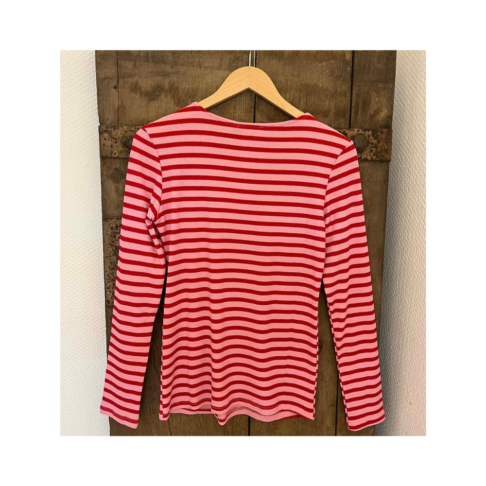 Not Sisters bluse –Everyday (Rød/Pink)