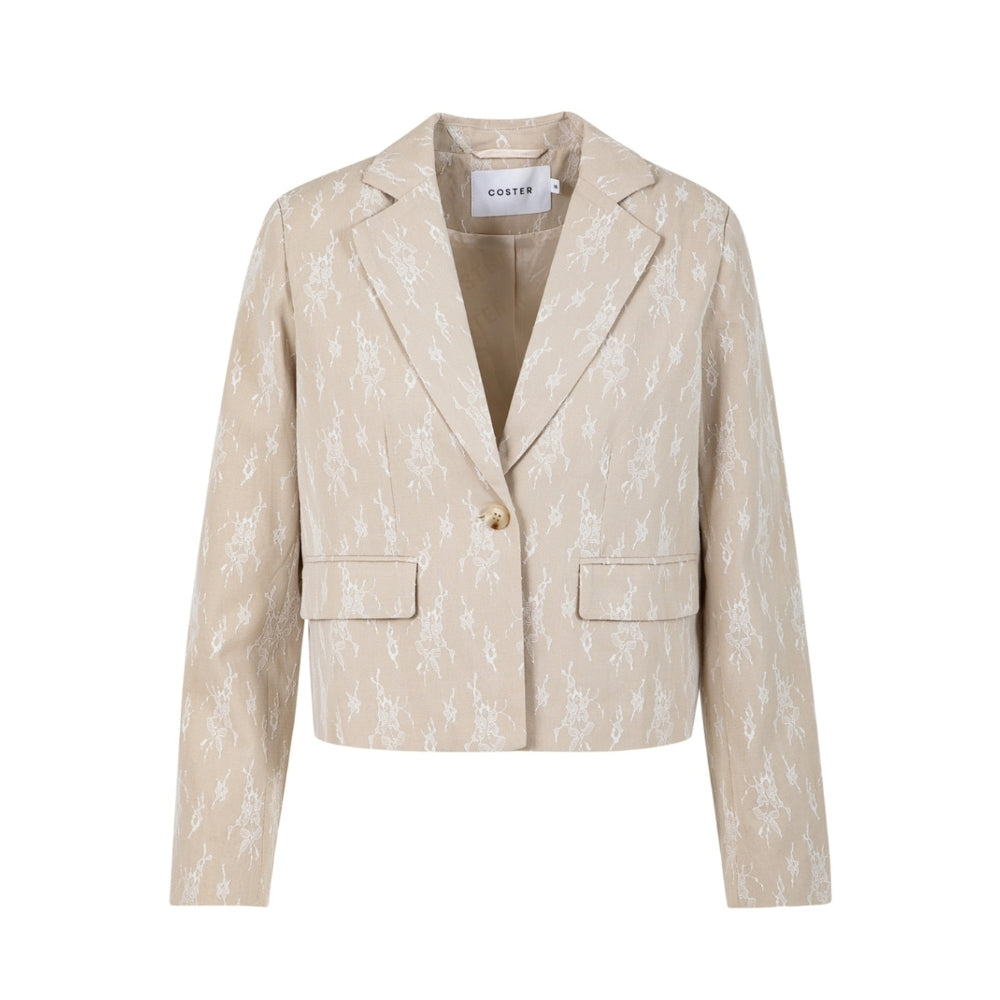 Coster Copenhagen blazer – Lace (Sand)