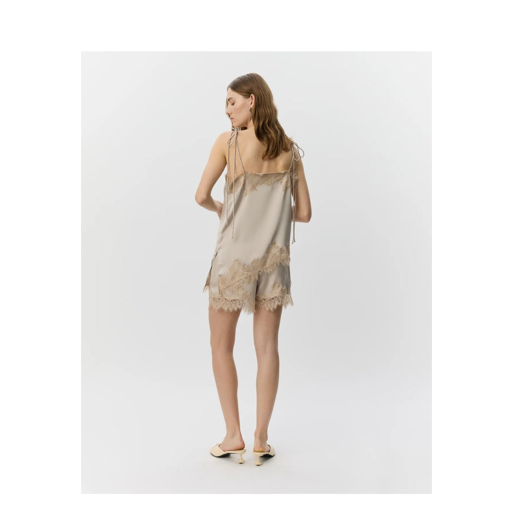 ViraSW Lace Detailed Top – S262325 – Feather Gray