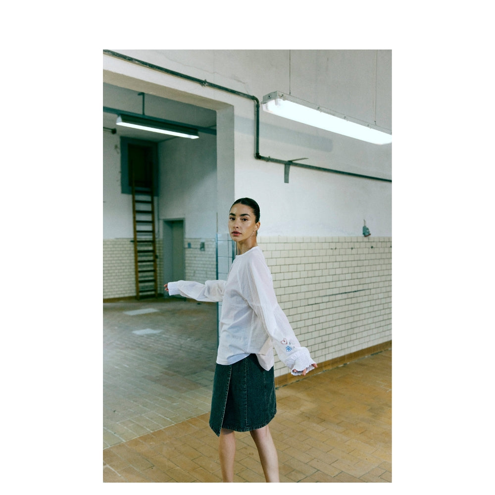Humble skjorte -  OhanaHBS Shirt – 131064 – White combi