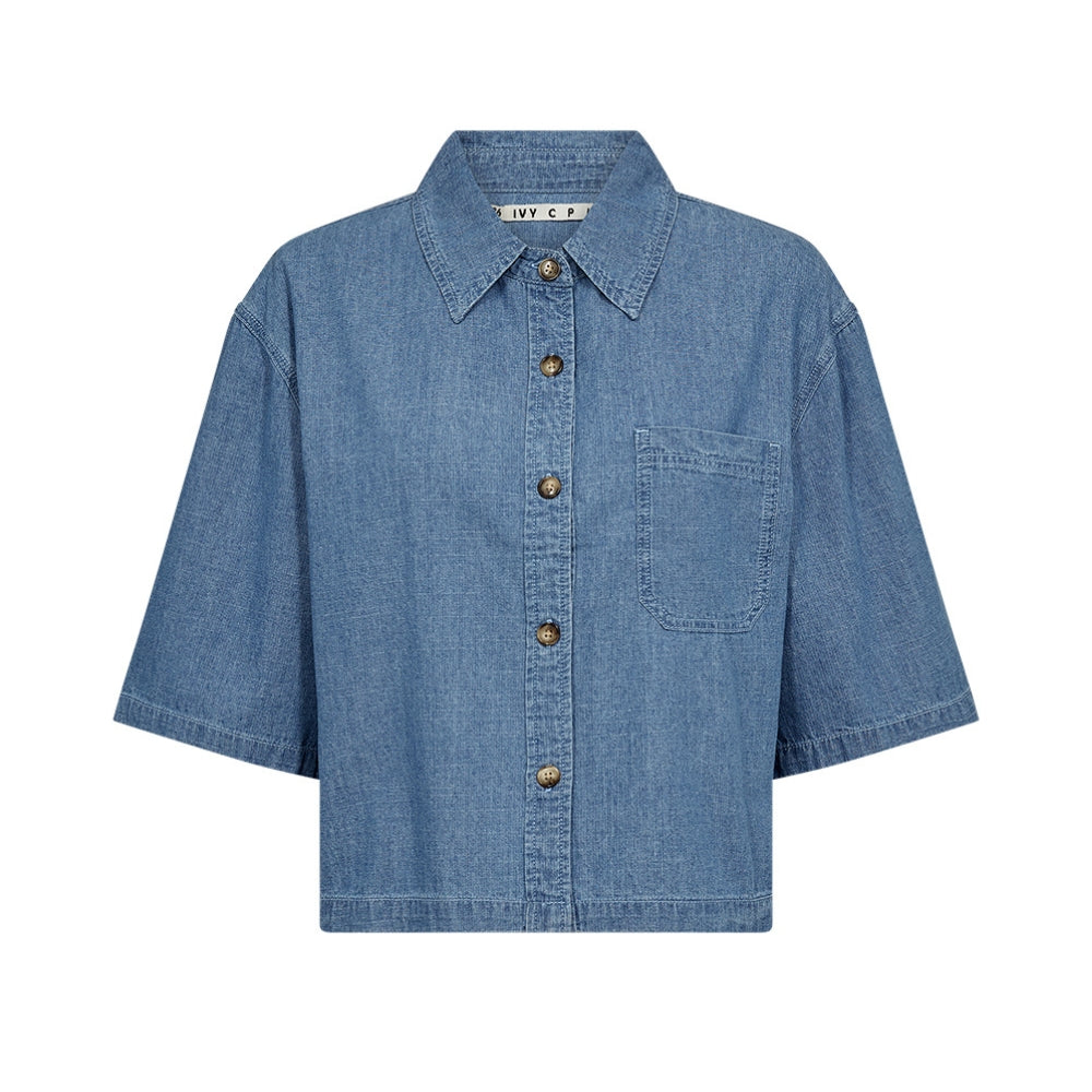 Ivy Copenhagen skjorte – IVY-Uta (Denim blå)