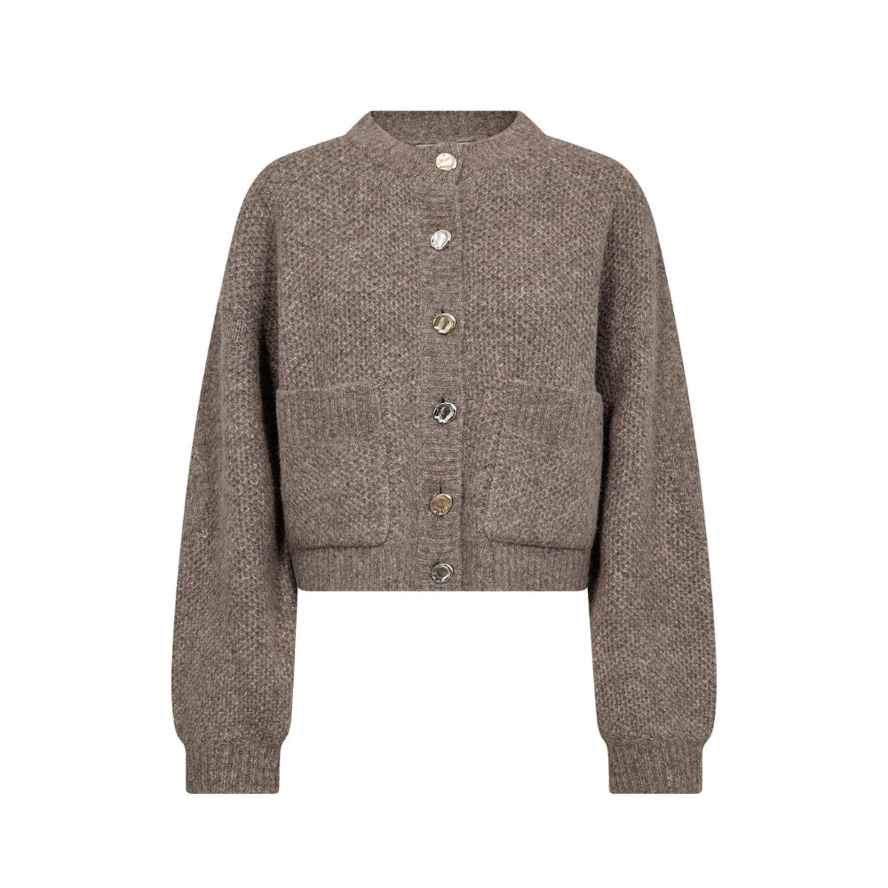 Gossia cardigan - CarnaeGO (Brun Melange)