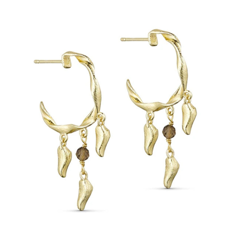 Pure by Nat øreringe – Nadia 45922 (Guld)