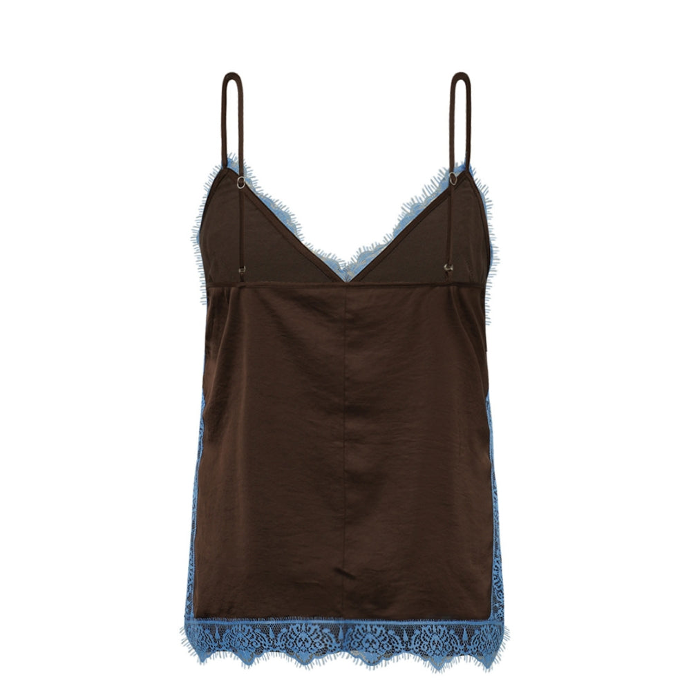 Gossia top - SingGO Top – G2853 – Coffee