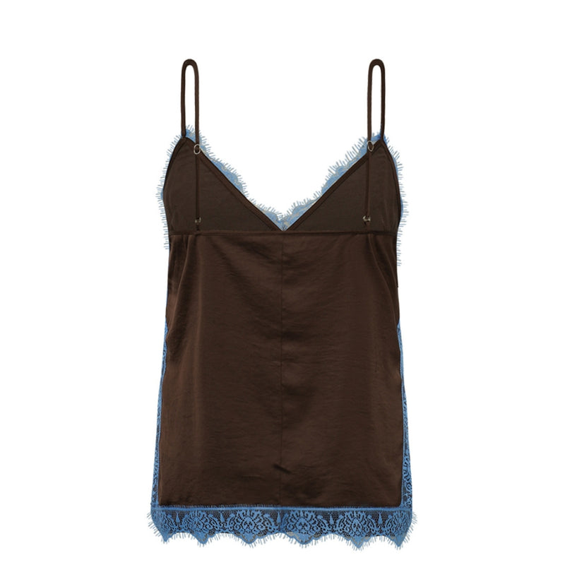 Gossia top - SingGO Top – G2853 – Coffee
