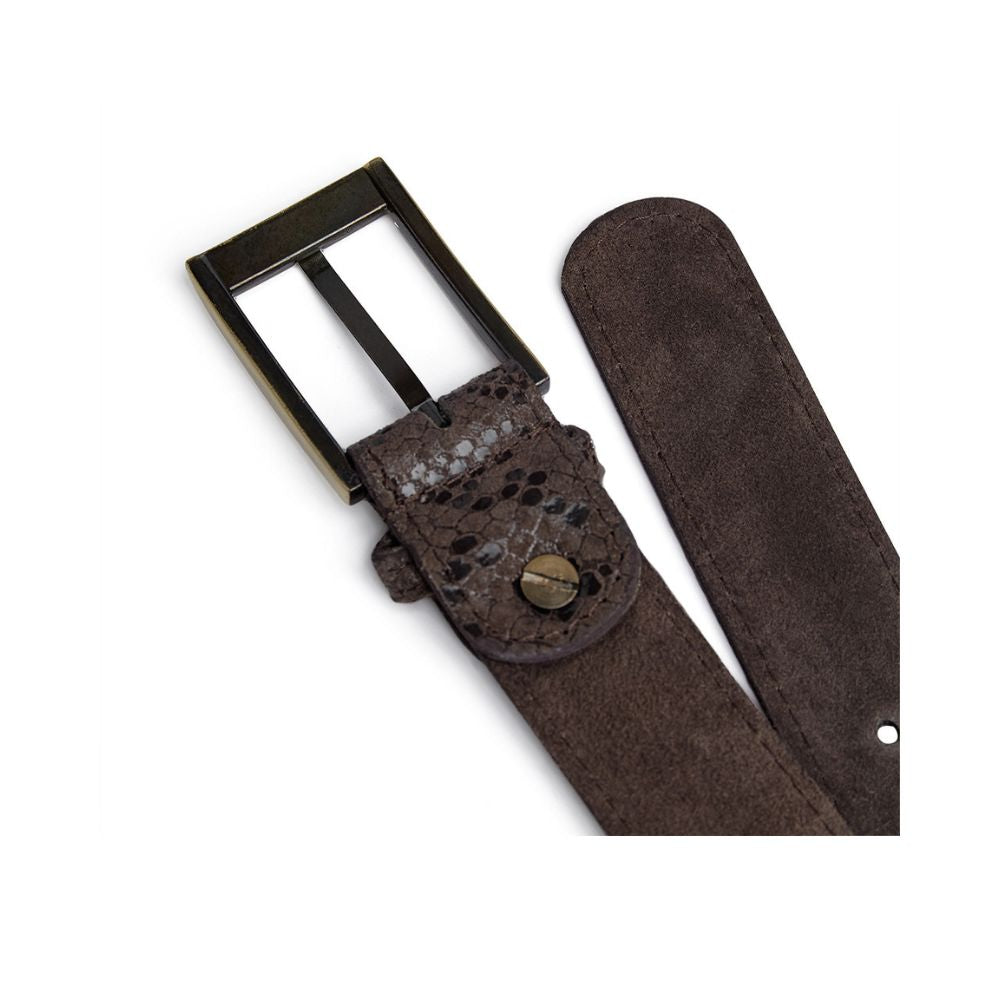 Depeche bælte - Fashion Favourites Belt – 16380 – 340 Mocca Snake 