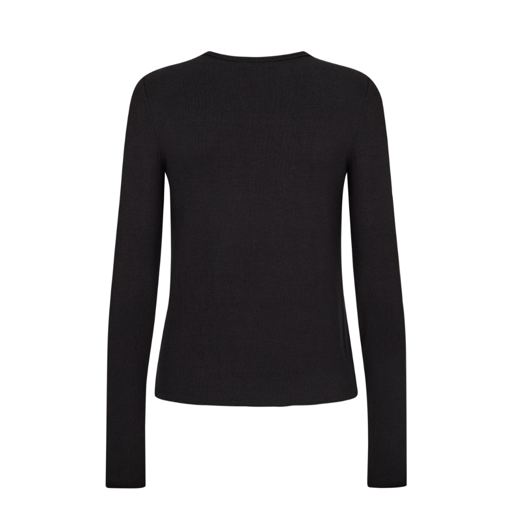 Levete Room bluse basic LR-Ika 4 - 900071 - L999 Black