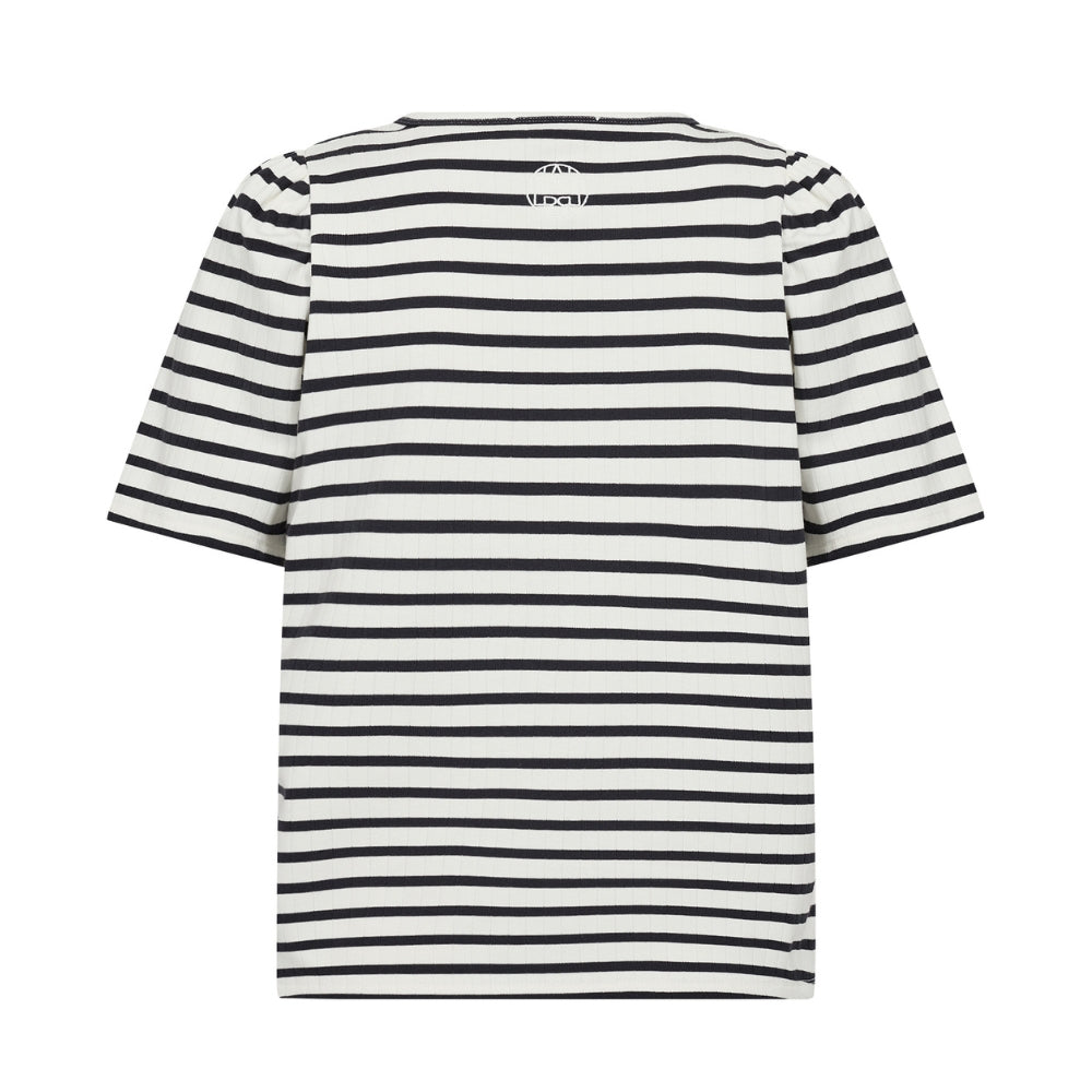 Levete Room t-shirt - LR-Neddie 1 – 201244 - 6995C Dark Navy Combi