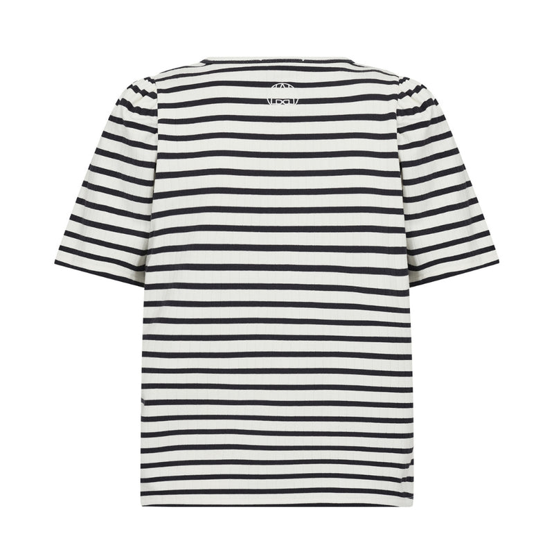 Levete Room t-shirt - LR-Neddie 1 – 201244 - 6995C Dark Navy Combi