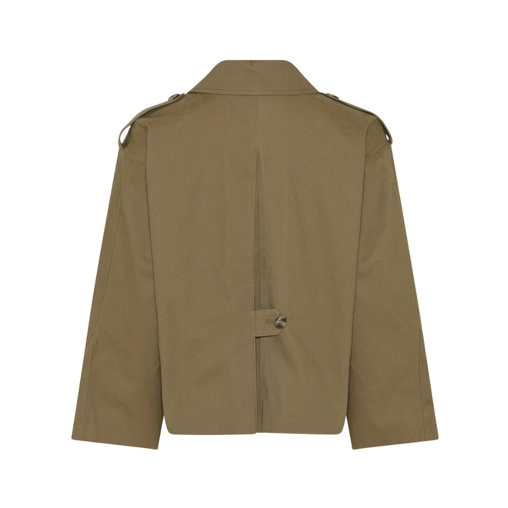 La Rouge jakke - Daniella Trenchcoat Short - LR1978 - Khaki