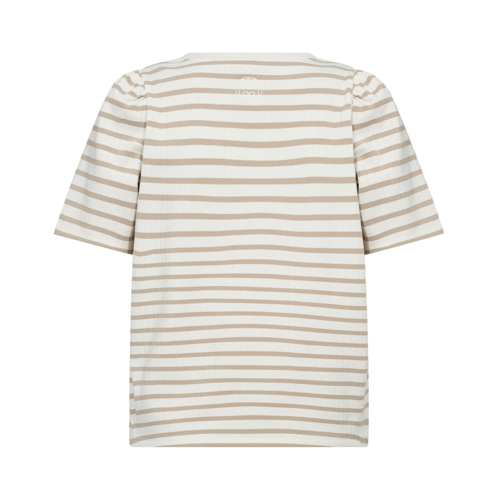 Levete Room t-shirt - LR-Neddie 1 – 201244 - 1020C Plaza Taupe