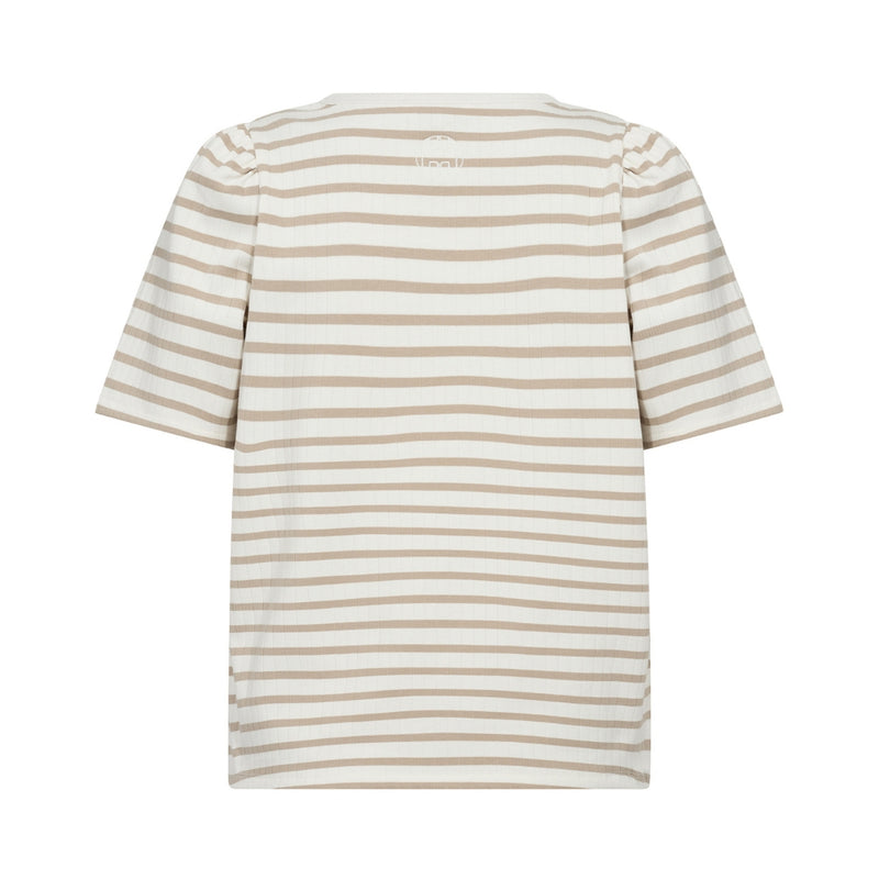 Levete Room t-shirt - LR-Neddie 1 – 201244 - 1020C Plaza Taupe