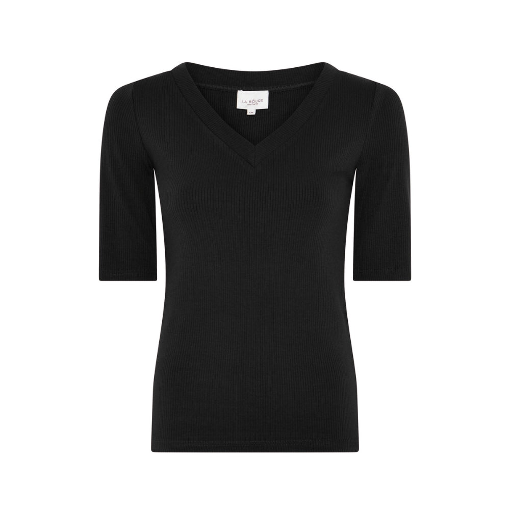 La Rouge t-shirt – Lisa S/S (Sort)